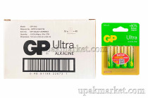 Батарейка GP AA/LR6 пальчиковая Ultra Alkaline G-TECH BL4