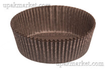 Форма бумажная Тарталетка круг 60х25мм коричн OSQ (OCQ, OCIQ, ОСК, ОЭСКЬЮ, ОСИКЬЮ)