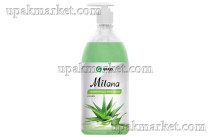 Мыло-крем жидкое Milana Алоэ Вера с дозатором, 1л GraSS  