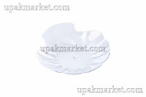 Фуршетная форма «Ракушка» PS прозрачная 86х84х18мм., 720 штук в коробке AVIORA