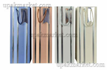 Пакет бумажный для бутылок 12 х 36 х 9 Люкс