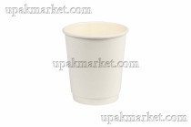 Стакан бумажный КБ 0,250л 80мм ГН белый 2-х слойн. /25уп х 20шт/