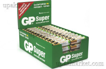 Батарейка AAA/LR3 мизинчиковая Super Alkaline BL4 GP