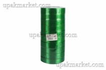 Лента 2 см Атласная Темно зеленая 22 м (10 бабин)