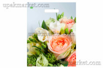 Пакет с вырубной ручкой 31х40 Романтическое настроение ламинированный Тико /10уп х 50шт/