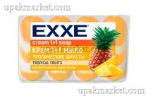 Мыло-крем туалетное EXXE "Тропические фрукты" 4шт*75г 