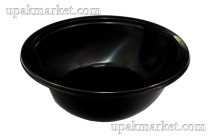 Лоток под запайку 500мл PP MAP 150х55 черный ГП