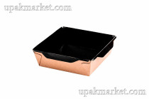 Салатник OpSalad 400 ДНО ЧЕРНЫЙ BLACK WOOD 145(120)х95(85)х45 (OCQ, OCIQ, ОСК, ОЭСКЬЮ, ОСИКЬЮ)