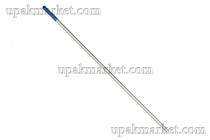 Рукоятка (ручка для швабры) алюминиевая для флаундеров, 140 см, цвет синий 