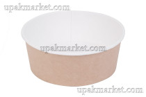 Емкость круглая Round Bowl 750 дно 150(128)х60мм вместимость 750мл OSQ (OCQ, OCIQ, ОСК, ОЭСКЬЮ, ОСИКЬЮ)