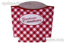 Фастфуд короб фри L Папирус клетка