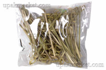 Пика "Узелок" 12см бамбук зеленый 100шт LINGER 										