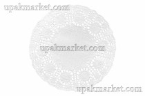 Салфетки ажурные круглые d 14см /20упх250шт/ ЭКО