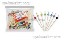 Пика "Капелька" 9см бамбук 100шт Феста