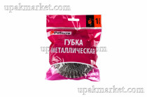 Губка металлическая для мытья посуды PATERRA 