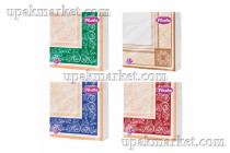 Салфетки 33х33 2-х слойные "Ассорти" 20 листов, PLUSHE Premium Decor