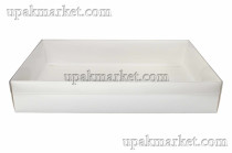 Набор подарочных коробок (1/10шт) R128 с окном самосборная