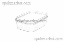 Банка прозрачная прямоугольная 280мл 91х120х40 ВЗЛП