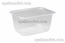 Контейнер прямоугольный/ низкий/ 1.5л/ 186 х 132 х 89/ 5уп х 100шт/ КСПК