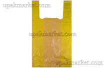 Пакет майка 22х42 2,6гр желтый Ростов  /40уп х 100шт/ 