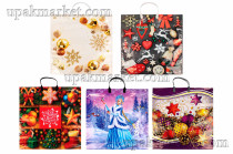 Пакет НГ с пластиковой ручкой Вилсон