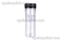 Банка ПЭТ 0,100 "Специи" + черная крышка №38 (Хорека)