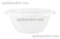 Тарелка супов. 0,6л Стандарт Пластик Премиум /16уп * 50шт/ (800шт) 12гр белая