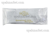Саше бритвенный набор флопак(станок+крем 8г) серия Hotel collection