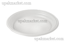 Тарелка пластиковая 205мм 170 мкм Позитрон 7,8гр ПС /20уп х 100шт/