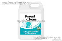 Гель для стирки белого и цветного белья "Свежесть альп", 5л канистра Forest Clean