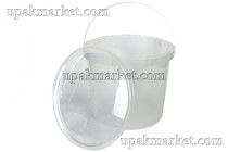 Крышка к ведру 5,5л прозрачная /230/ Спектр-Пласт  