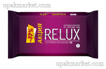 Салфетки влажные 72шт освежающие Бумфа Релюкс 