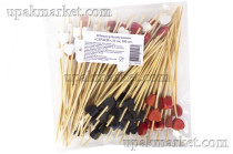 Пика LINGER "Сердце" бамбук /100шт/ 12см 