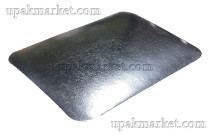 Крышка для алюминиевой формы 490 мл., к форме L краем, картонно-алюминиевая 