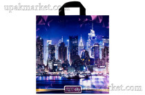 Пакет ПВД 40х43 "Ночной город" 80мкм  /10уп х 50шт/