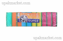 Губка для посуды 9х6х3,5мм "Супер-10"