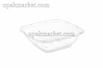 Контейнер "Кубик" прозрачный 250мл  126х126х38,5 (500шт) ПП ВЗЛП