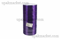 Лента 2 см Атласная Фиолетовая 22 м (10 бабин)