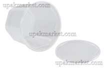 Крышка к банке 0,28л прозрачная "Ромб" /96мм/ ВЗЛП 