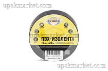 Изолента ПВХ 15мм х 20м черная AVIORA