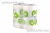 Полотенца бумажные 2 слоя 33 метра Обезличенное Лимон зеленое 2 рулона в упаковке