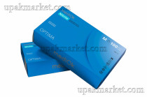 Перчатки нитриловые неопудренные смотровые М голубые OPTIMA 3,0гр MEDIOK/ 20х100шт/