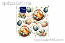 Салфетки 33х33 3-слойные PERO Prestige Благодать 20 листов 