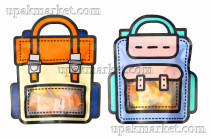 Пакет зиплок 18х21 Ранец /2уп х 50шт/ (100шт) 