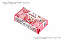 Мыло туалетное Роза 100гр в бумажной индивидуальной упаковке Меридиан