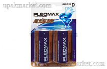 Батарейка Pleomax R20/2S 