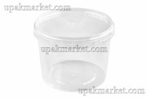 Ведро с ручкой/крышка ВЗЛП 122х95мм 800мл ПП (150шт/кор)