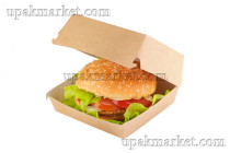 Короб под гамбургер BURGER L 120x120х70 крафт OSQ