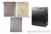 Пакет бумажный подарочный 43х32х12см Люкс c тиснением