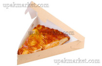  Уголок под пиццу Pie 800 картоный 220х220х200х40мм OSQ (OCQ, OCIQ, ОСК, ОЭСКЬЮ, ОСИКЬЮ)